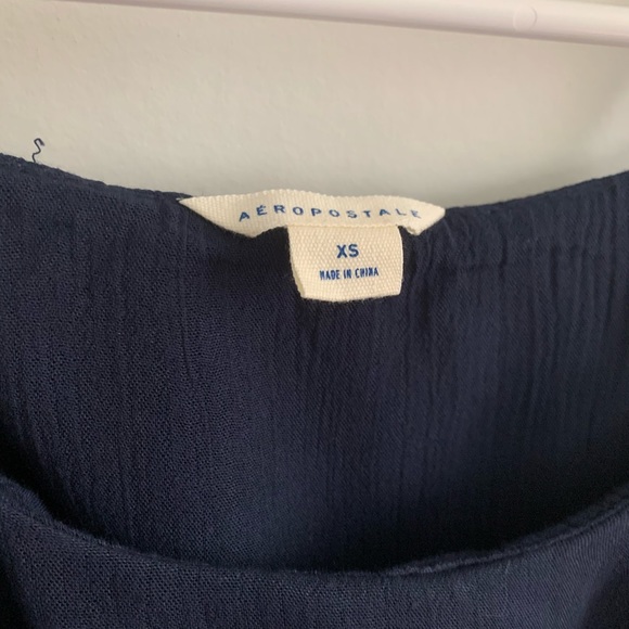 Cold Shoulder Ruffle Top - Picture 2 of 4